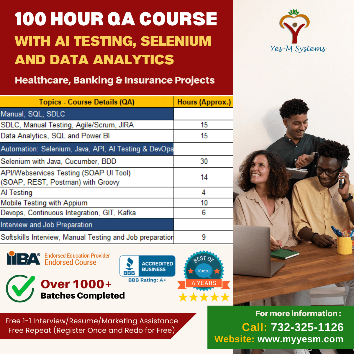 Quality assurance course flyer updated Quality assurance course flyer updated