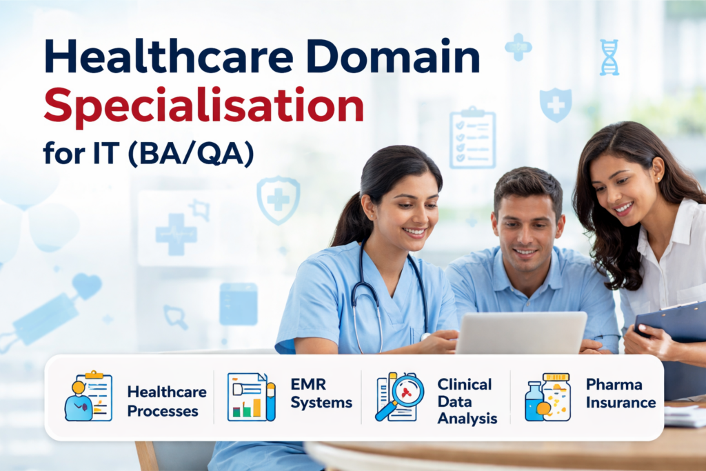 healthcare domain specialisation for IT