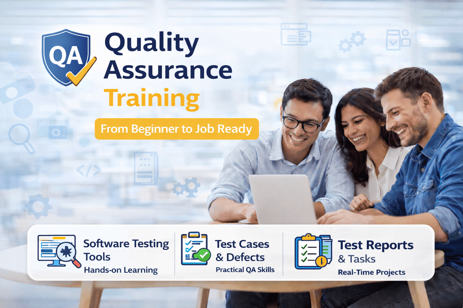 Quality Assurance Training for Manual and Automation Testing - Yes-M Systems