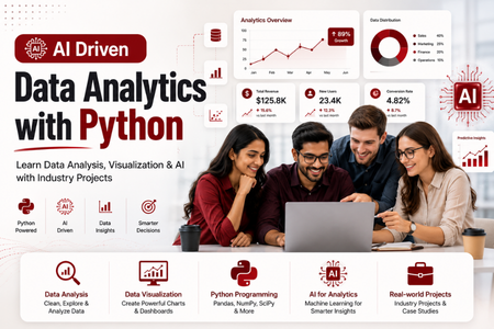 AI Driven Data Analytics Training with Python Power BI SQL and projects - Yes-M Systems